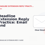 Deadline Extension Reply Practice: Email and Message Examples